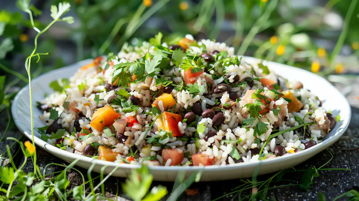 Gallo Pinto Costa Rican Dish